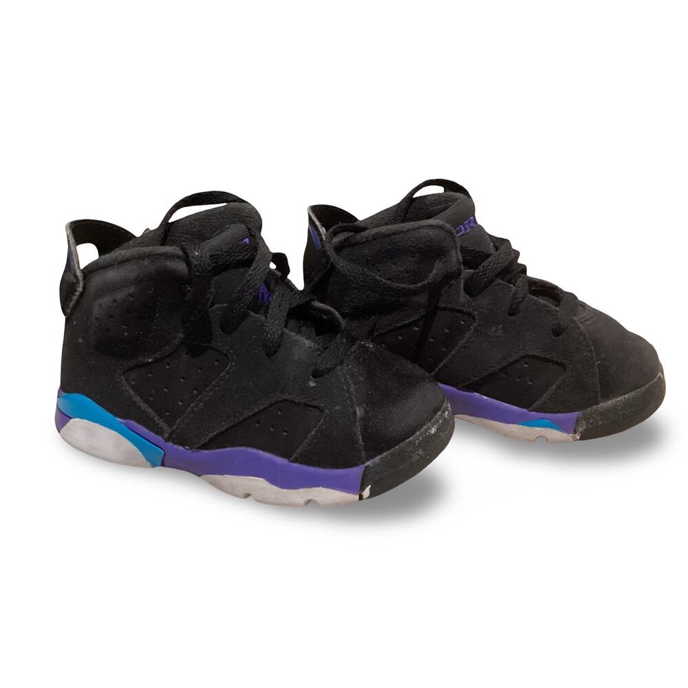 Toddler Jordan 6 Retro Aqua High Top